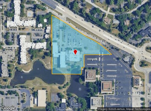 1725 E Algonquin Rd, Schaumburg, IL Parcel Map
