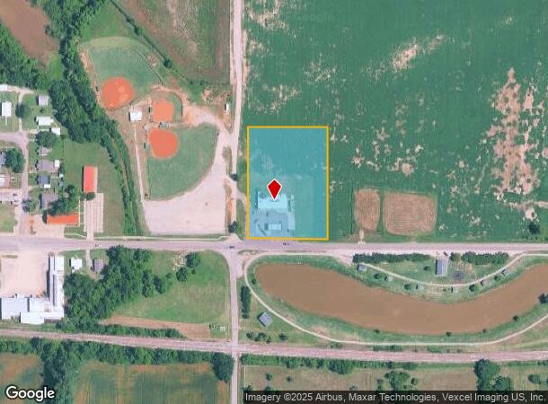 305 E Main St, Jones, OK Parcel Map