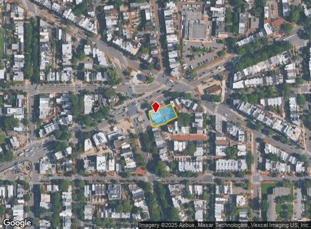  1739 New Jersey Ave Nw, Washington, DC Parcel Map