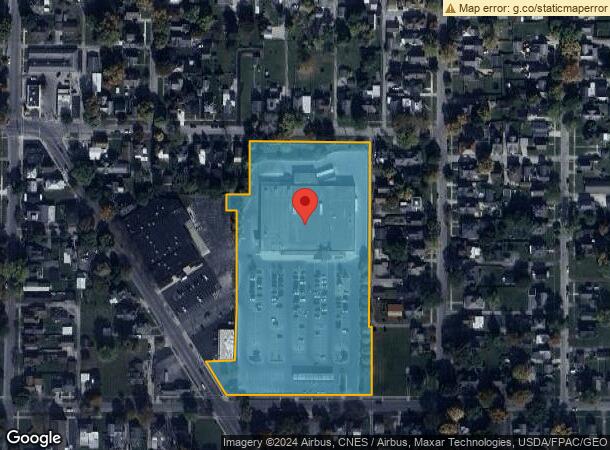  126 W High St, Fostoria, OH Parcel Map