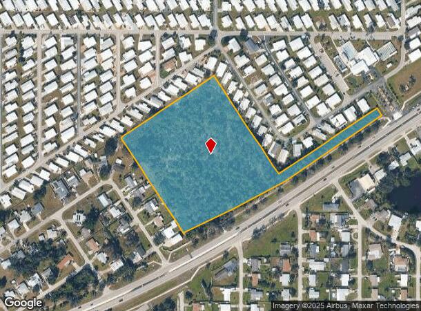  5361 Bayshore Rd, North Fort Myers, FL Parcel Map