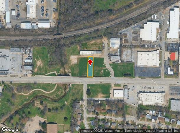 1411 E Abram St, Arlington, TX Parcel Map