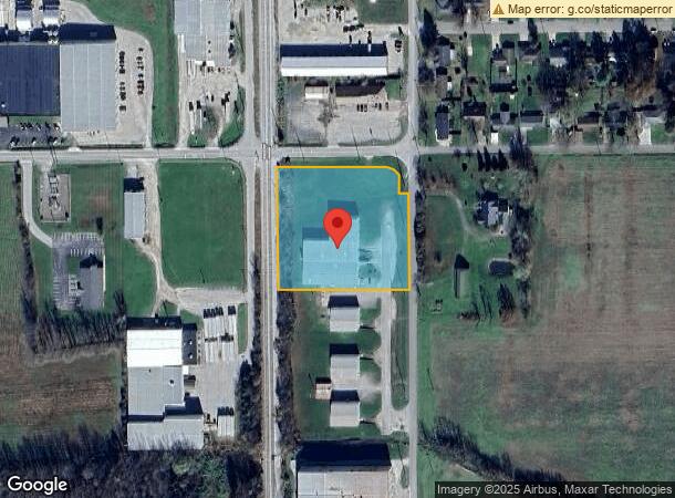  1250 S Main St, Scottsburg, IN Parcel Map