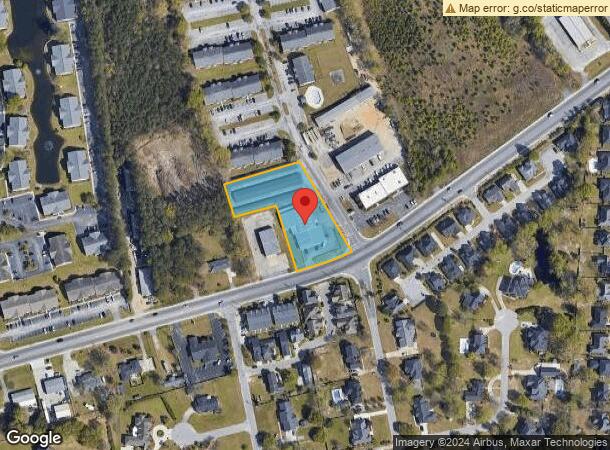  3093 S Cashua Dr, Florence, SC Parcel Map