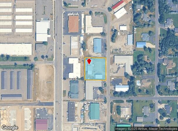 7695 N Aqua Cir, Dalton Gardens, ID Parcel Map