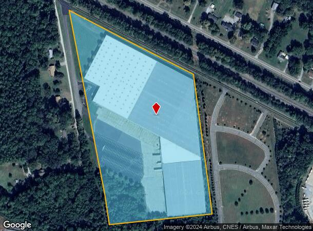  7110 E Washington Street Ext, Mebane, NC Parcel Map