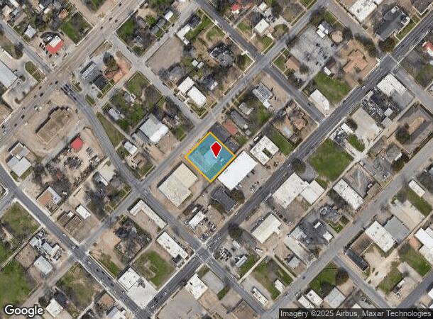  1612 Columbus Ave, Waco, TX Parcel Map