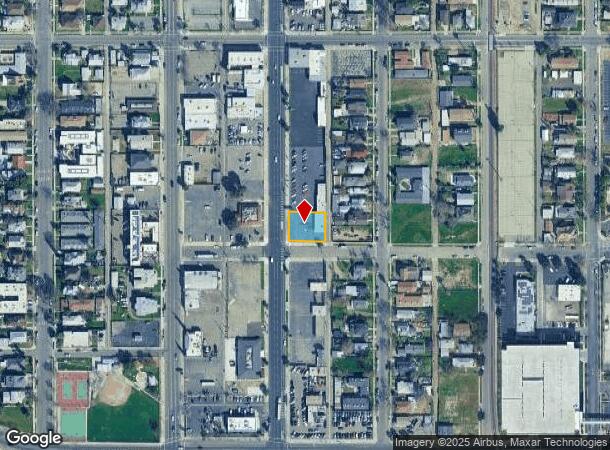 204 N Abby St, Fresno, CA Parcel Map