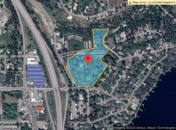  2501 E Sherman Ave, Coeur D Alene, ID Parcel Map