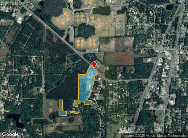  608 Sw Marvin Burnett Rd, Lake City, FL Parcel Map