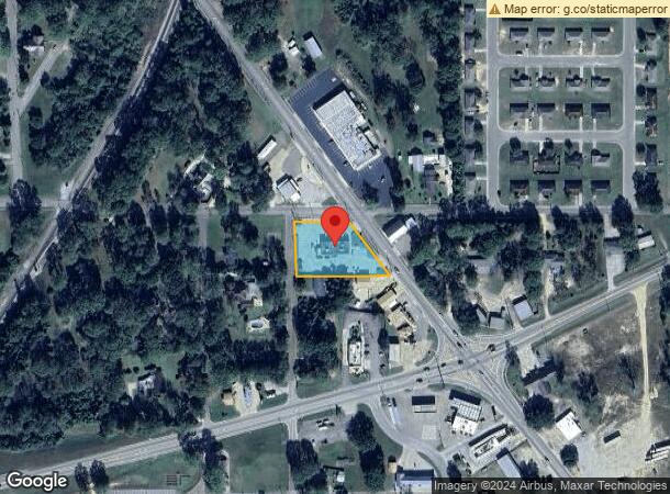  1016 S Main St, Poplarville, MS Parcel Map