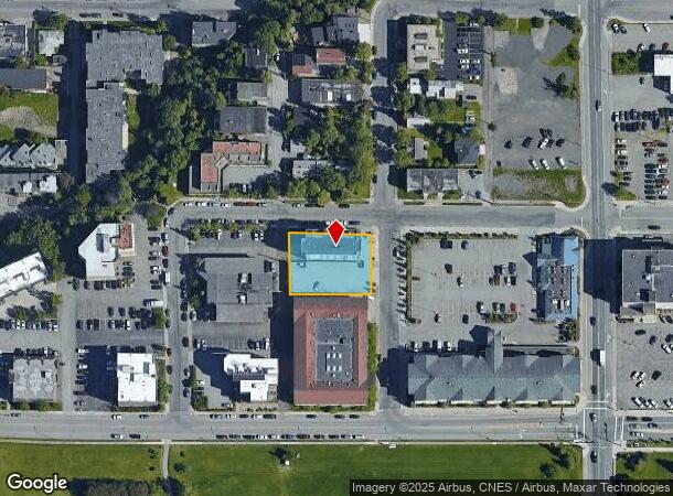  800 M St, Anchorage, AK Parcel Map