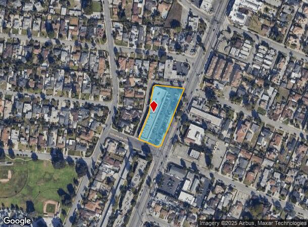  4547 Peck Rd, El Monte, CA Parcel Map