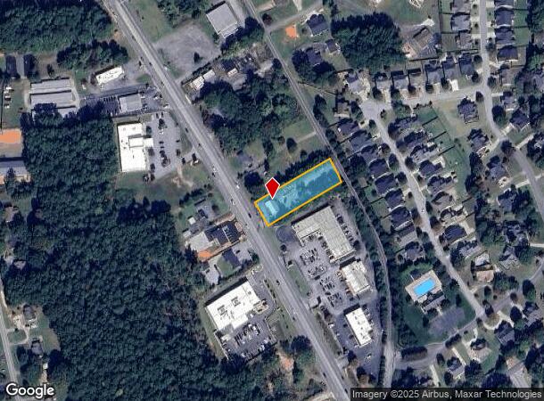 2536 Boiling Springs Rd, Boiling Springs, SC Parcel Map