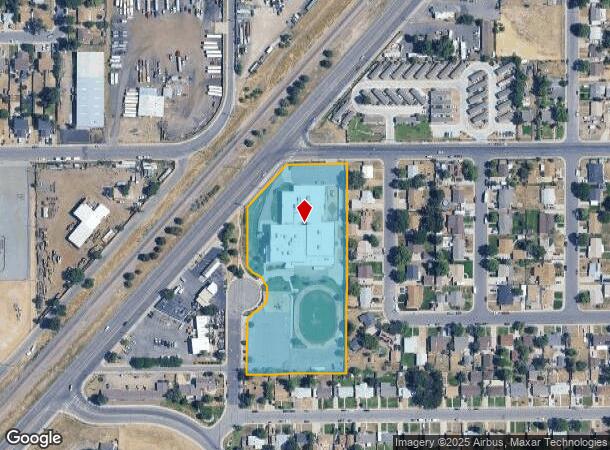 6880 Holly St, Commerce City, CO Parcel Map