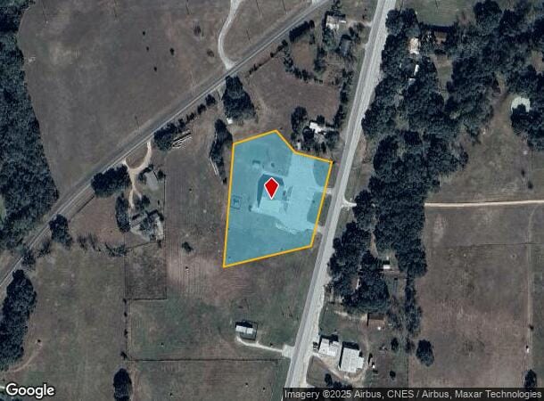  1262 Us Highway 77 S, Hallettsville, TX Parcel Map