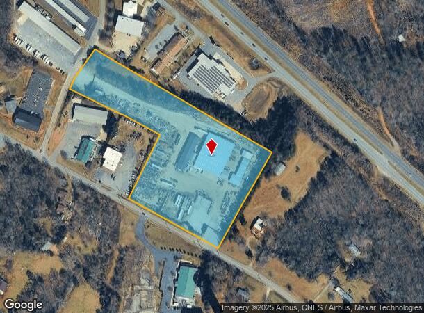 436 S Main St, Granite Falls, NC Parcel Map