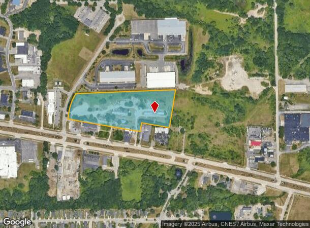 22 Metty Dr, Ann Arbor, MI Parcel Map