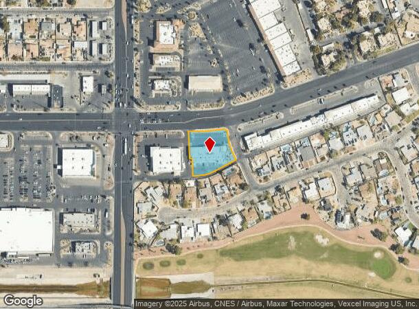  5061 E Sahara Ave, Las Vegas, NV Parcel Map