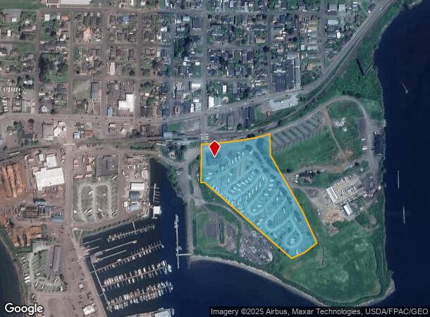 210 3Rd St, Garibaldi, OR Parcel Map