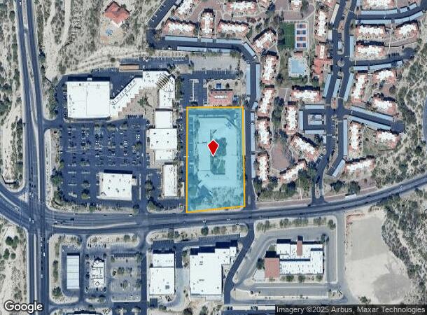  5665 E River Rd, Tucson, AZ Parcel Map