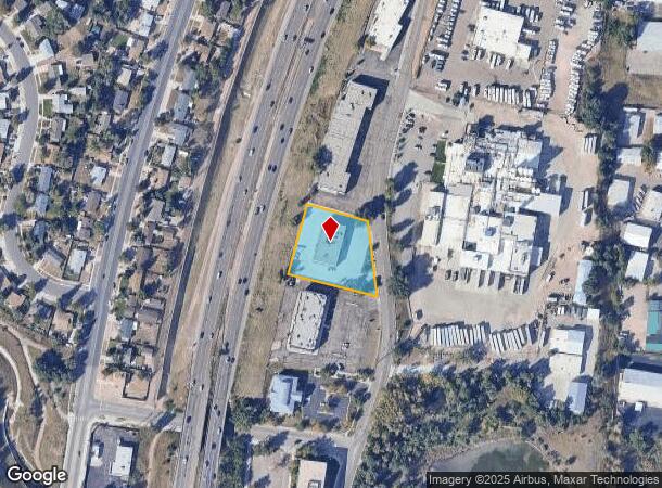  3730 Sinton Rd, Colorado Springs, CO Parcel Map