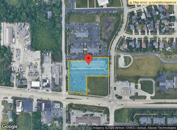  21000 S Frankfort Square Rd, Frankfort, IL Parcel Map