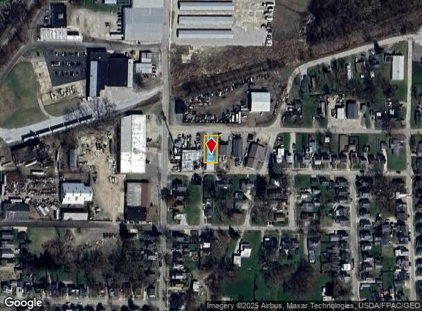  521 E 7Th St, Ashland, OH Parcel Map