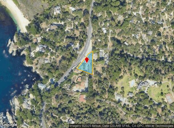  29251 Highway 1, Carmel, CA Parcel Map
