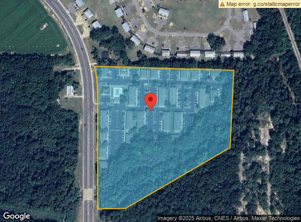  2600 Denton Rd, Dothan, AL Parcel Map