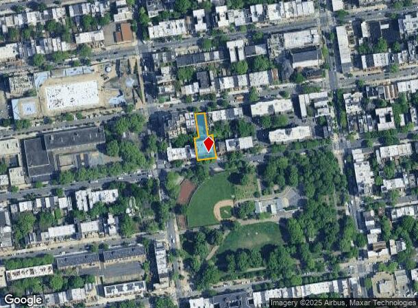  668 Lafayette Ave, Brooklyn, NY Parcel Map