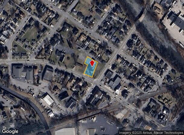 619 Main St, Moosic, PA Parcel Map