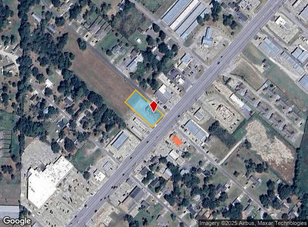 2100 Texas Ave, Bridge City, TX Parcel Map