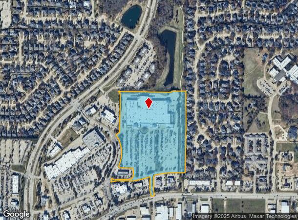 3060 W Justin Rd, Lewisville, TX Parcel Map