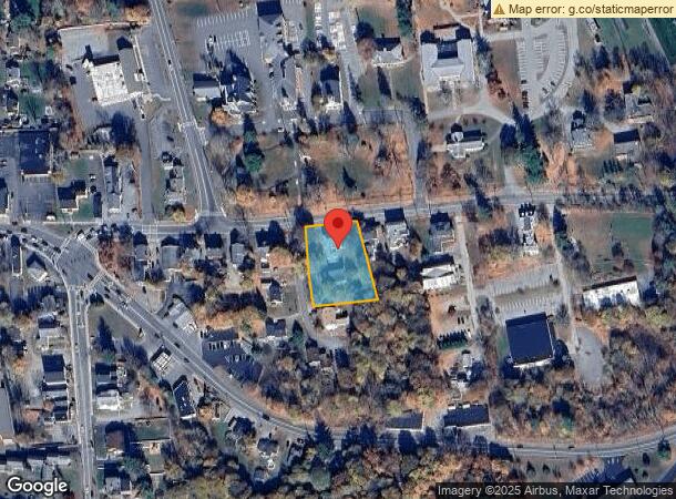  1003 Main St, Leicester, MA Parcel Map