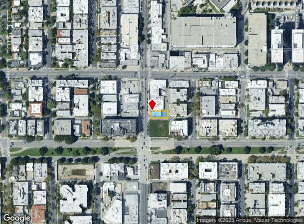  320 S Robertson Blvd, Los Angeles, CA Parcel Map