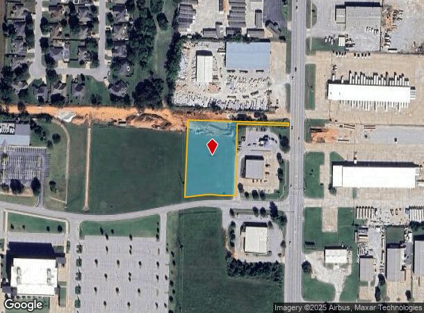  J B Hunt Corporate Dr, Lowell, AR Parcel Map
