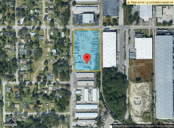  6001 N 50Th St, Tampa, FL Parcel Map