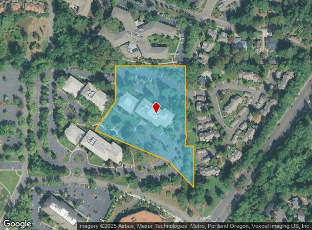  4000 Kruse Way Pl, Lake Oswego, OR Parcel Map
