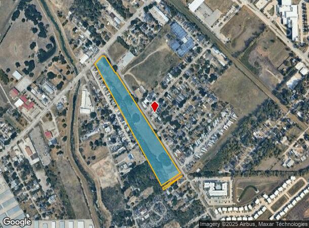 1403 Moore Rd, Stafford, TX Parcel Map