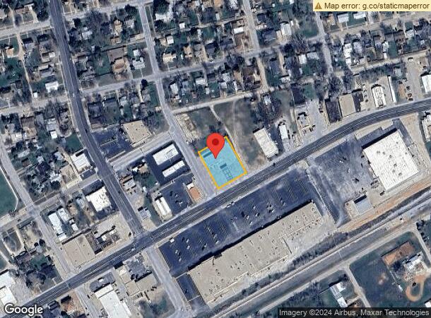  1101 E Broadway St, Sweetwater, TX Parcel Map