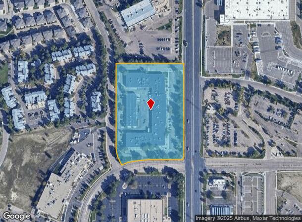  1030 S Academy Blvd, Colorado Springs, CO Parcel Map