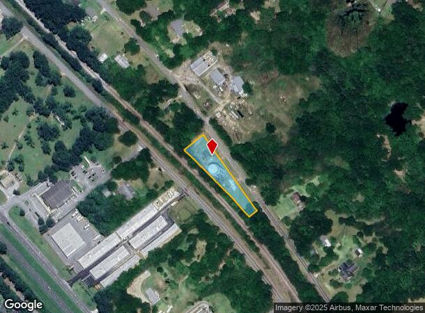 1351 Pauline St, Cantonment, FL Parcel Map