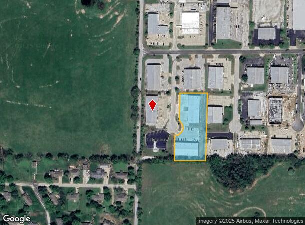 1009 N Hawks Perch St, Nixa, MO Parcel Map