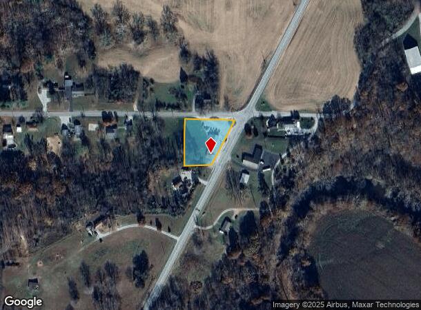  8545 S State Highway 3, Commiskey, IN Parcel Map