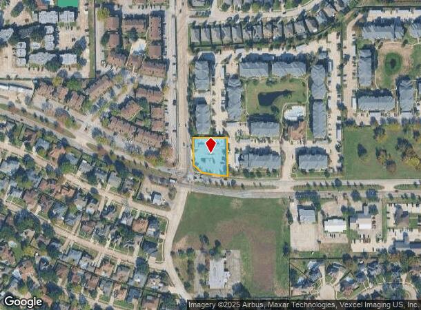  2850 W Baker Rd, Baytown, TX Parcel Map