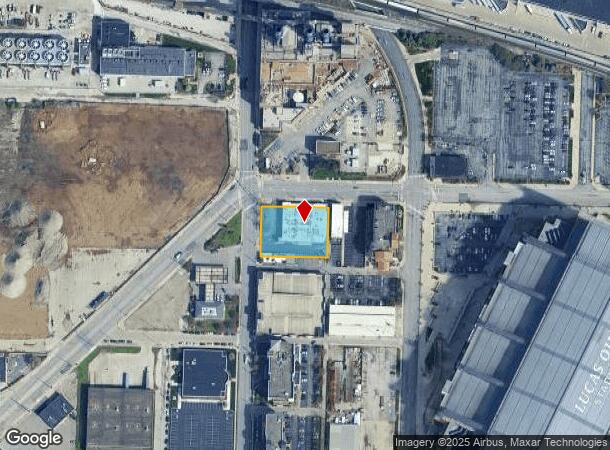 425 W South St, Indianapolis, IN Parcel Map