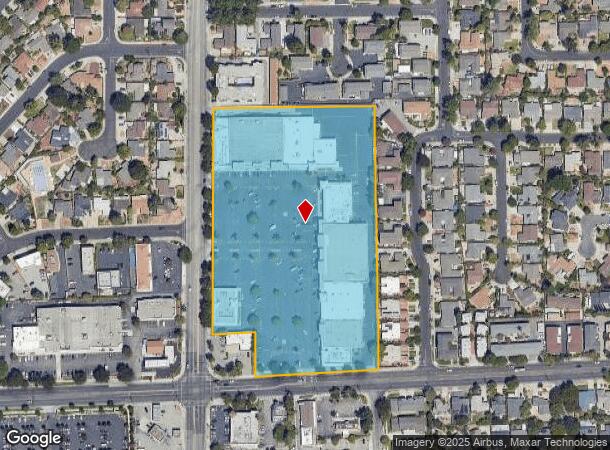  100 N San Tomas Aquino Rd, Campbell, CA Parcel Map