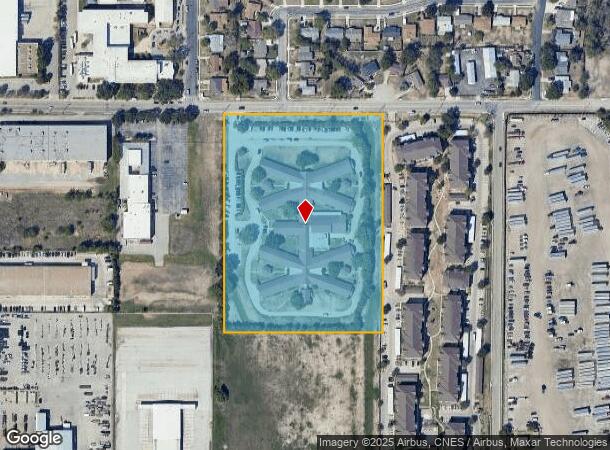  3700 Belgium Ln, San Antonio, TX Parcel Map