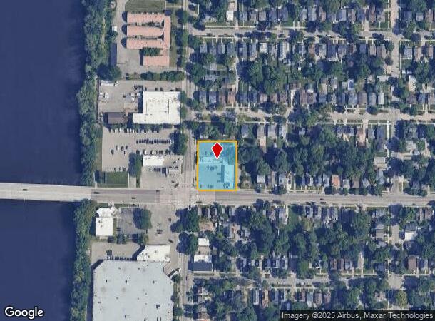 1808 Monroe Ave Nw, Grand Rapids, MI Parcel Map